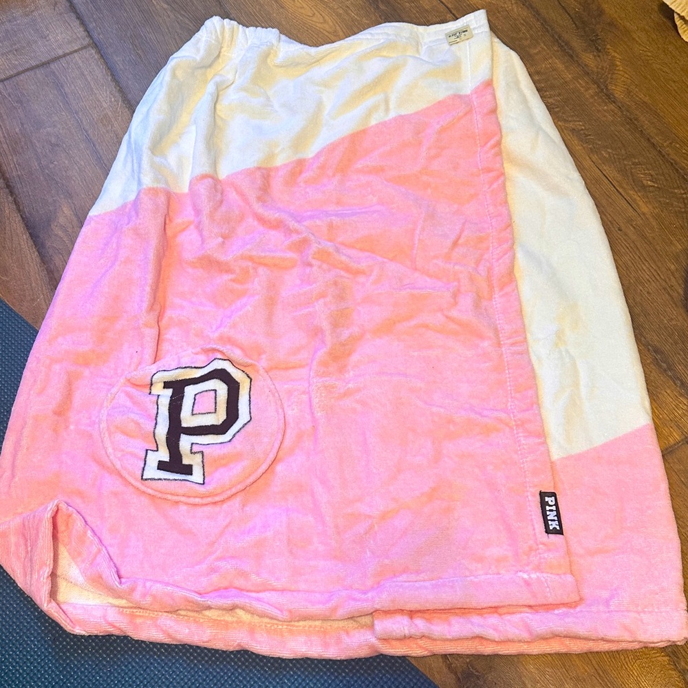PINK towel wrap